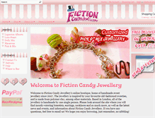 Tablet Screenshot of fictionjewellery.co.uk